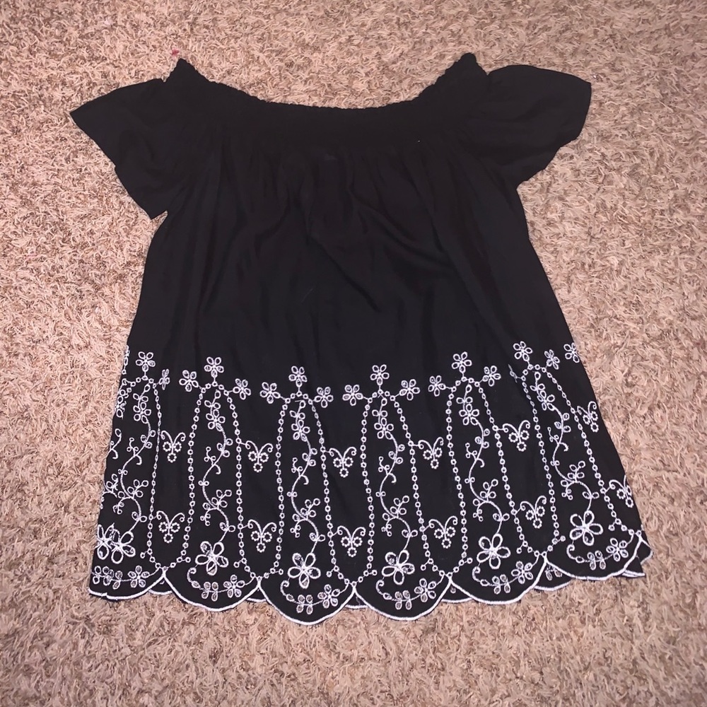 Off the shoulder top